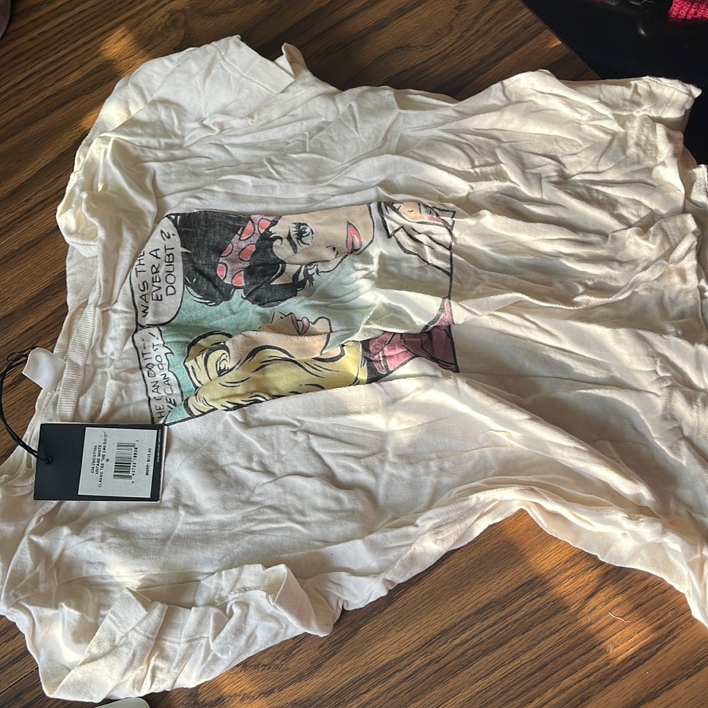 Vintage White Classic Tee “We Can Do It”